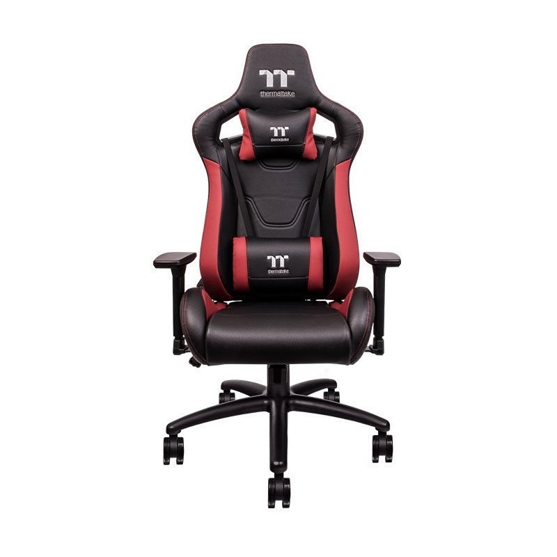 Thermaltake U Fit Sedia per gaming universale Seduta imbottita Nero, Rosso