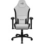 Aerocool CROWNMOONSW sedia per videogioco Sedia per gaming universale Seduta imbottita Bianco