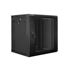 Lanberg WF02-6612-10B rack 12U Da parete Nero
