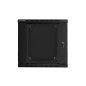 Lanberg WF02-6612-10B rack 12U Da parete Nero Lanberg WF02-6612-10B rack 12U Da parete Nero