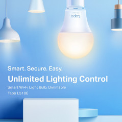 TP-Link Tapo L510E(2-PACK) soluzione di illuminazione intelligente Lampadina intelligente Wi-Fi