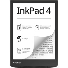 PocketBook InkPad 4 lettore e-book Touch screen 32 GB Wi-Fi Nero, Argento