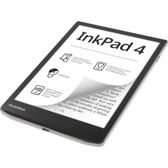 PocketBook InkPad 4 lettore e-book Touch screen 32 GB Wi-Fi Nero, Argento