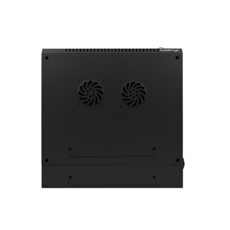 Lanberg WF02-6609-10B rack 9U Da parete Nero