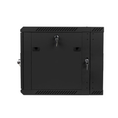 Lanberg WF02-6609-10B rack 9U Da parete Nero