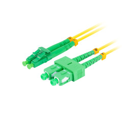 Lanberg FO-SALA-SD11-0020-YE cavo InfiniBand e in fibra ottica 2 m SC LC Giallo