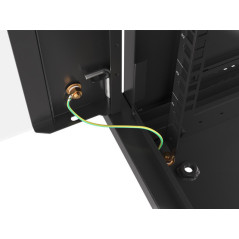 Lanberg WF01-6427-10B rack 27U Da parete Nero