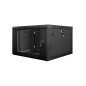 Lanberg WF01-6606-10B rack 6U Da parete Nero