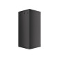 Lanberg WF01-6627-10B rack 27U Da parete Nero Lanberg WF01-6627-10B rack 27U Da parete Nero