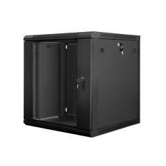 Lanberg WF01-6612-10B rack 12U Da parete Nero