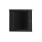 Lanberg WF01-6612-10B rack 12U Da parete Nero Lanberg WF01-6612-10B rack 12U Da parete Nero