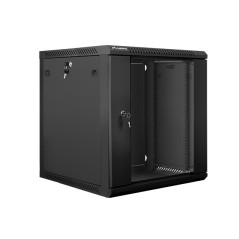 Lanberg WF01-6612-10B rack 12U Da parete Nero