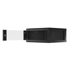 Lanberg WF01-6604-10B rack 4U Da parete Nero
