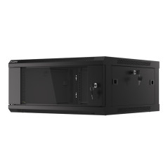 Lanberg WF01-6604-10B rack 4U Da parete Nero