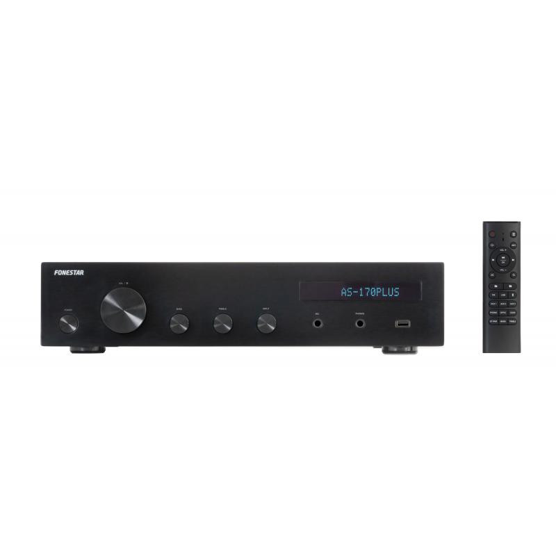 Fonestar AS170PLUS amplificatore audio 2.0 canali Casa Nero
