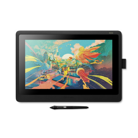 Wacom Cintiq 16 tavoletta grafica Nero 5080 lpi (linee per pollice) 344,16 x 193,59 mm