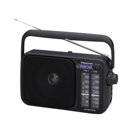 Panasonic RF-2400D Portatile Analogico Nero