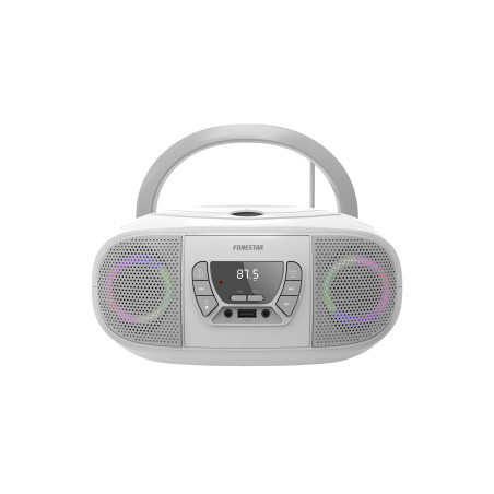 Fonestar BOOM-GO-B lettore CD Registratore CD Bianco