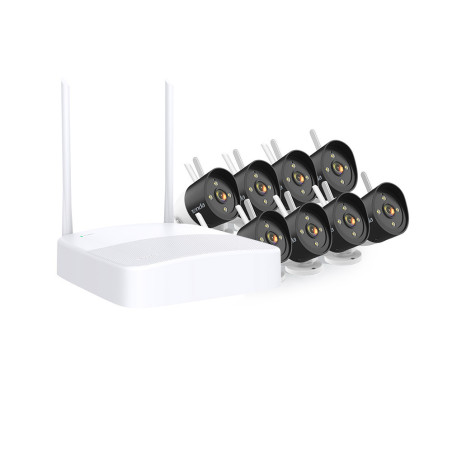 Tenda K8W-3TC 8 CHANNEL WIRELESS HD WSEC kit di videosorveglianza Con cavo e senza cavo 8 canali