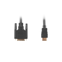 Lanberg CA-HDDV-10CC-0030-BK cavo e adattatore video 3 m HDMI tipo A (Standard) DVI-D Nero