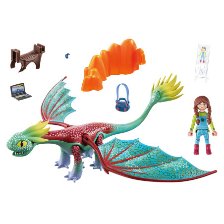 Playmobil Dragons 71083 gioco di costruzione