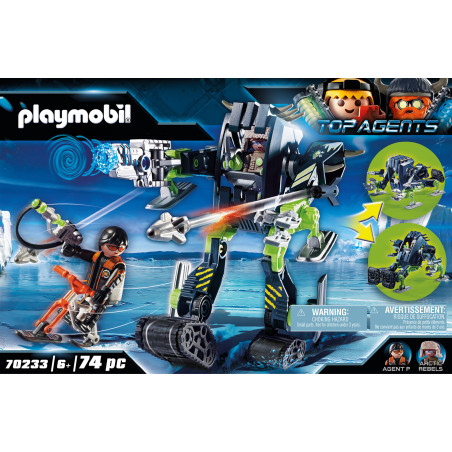 Playmobil Top Agents 70233 set da gioco