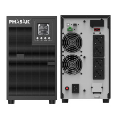 Phasak PH 9230 gruppo di continuità (UPS) Doppia conversione (online) 3 kVA 2700 W 4 presa(e) AC