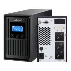 Phasak PH 8010 gruppo di continuità (UPS) Doppia conversione (online) 1,06 kVA 900 W 3 presa(e) AC
