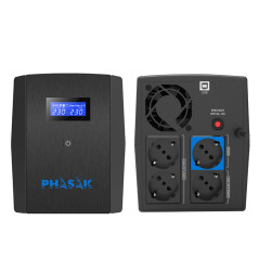 Phasak Sirius gruppo di continuità (UPS) A linea interattiva 1,56 kVA 900 W 4 presa(e) AC