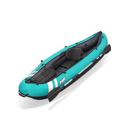 Bestway 65118 kayak da sport 1 persona(e) Nero, Turchese Nylon, Cloruro di polivinile (PVC) Kayak gonfiabile