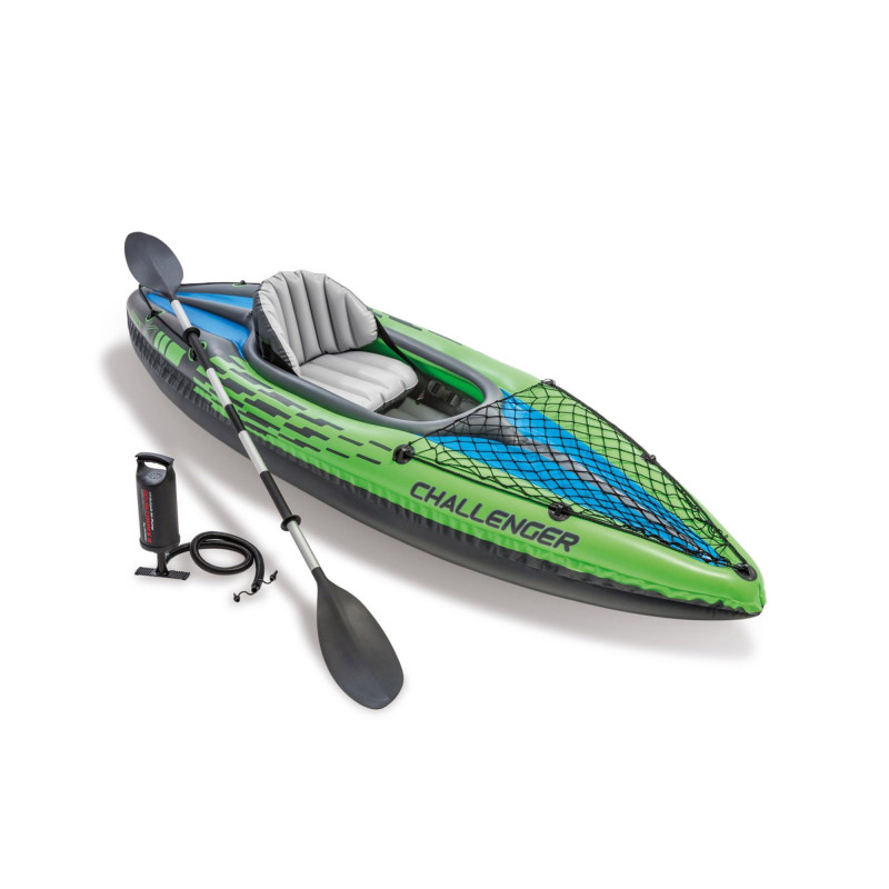 Intex Challenger K1 1 persona(e) Verde Cloruro di polivinile (PVC) Kayak gonfiabile