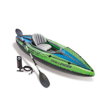 Intex Challenger K1 1 persona(e) Verde Cloruro di polivinile (PVC) Kayak gonfiabile