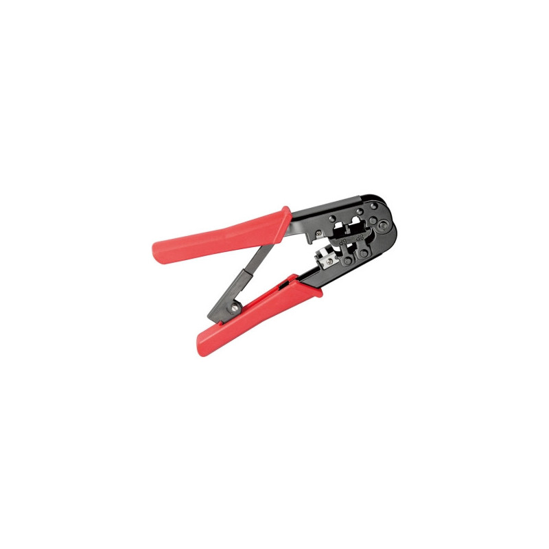 WP WPC-TLA-002 pinza crimpatrice Nero, Rosso