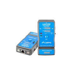 Lanberg NT-0403 tester per cavo di rete Tester PoE Blu