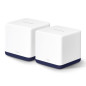 Mercusys Halo H50G (2-pack) Dual-band (2.4 GHz/5 GHz) Wi-Fi 5 (802.11ac) Bianco 3 Interno Mercusys Halo H50G (2-pack) Dual-band (2.4 GHz/5 GHz) Wi-Fi 5 (802.11ac) Bianco 3 Interno