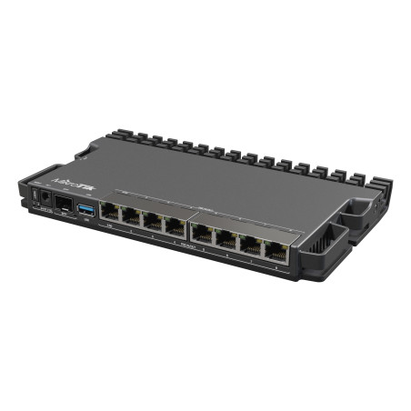 Mikrotik RB5009UG+S+IN router cablato 2.5 Gigabit Ethernet Nero