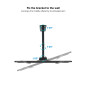 TooQ LP7843TN-B Supporto TV a parete 139,7 cm (55") Nero TooQ LP7843TN-B Supporto TV a parete 139,7 cm (55") Nero