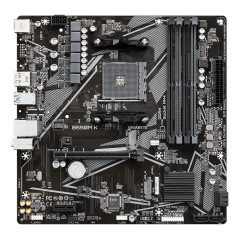 GIGABYTE B550M K Scheda madre - CPU AMD Ryzen 5000, fino a 4733 MHz DDR4, 1xPCIe 4.0 + 1xPCIe 3.0 M.2, LAN 1GbE, USB 3.2 Gen 1