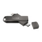 SanDisk iXpand unità flash USB 128 GB USB Type-C / Lightning 3.2 Gen 1 (3.1 Gen 1) Nero SanDisk iXpand unità flash USB 128 GB USB Type-C / Lightning 3.2 Gen 1 (3.1 Gen 1) Nero
