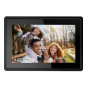 Denver PFF-725B cornice per foto digitali Nero 17,8 cm (7") Touch screen Wi-Fi