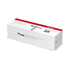 Equip Staffa di montaggio da scrivania articolata per doppio monitor da 13” a 27”
