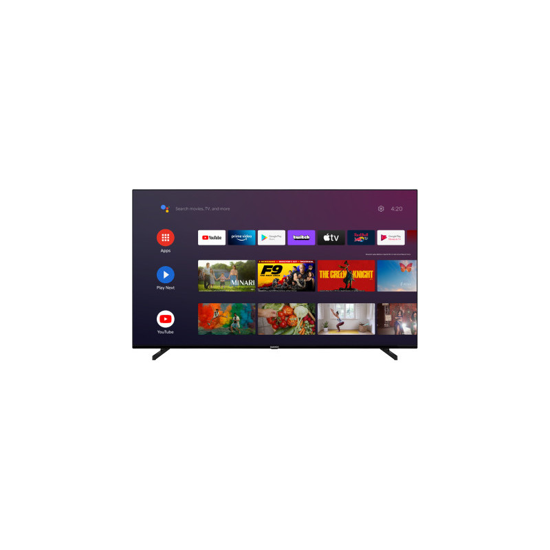 Daewoo 70DM73QA TV 177,8 cm (70") 4K Ultra HD Smart TV Wi-Fi Nero 350 cd/m²
