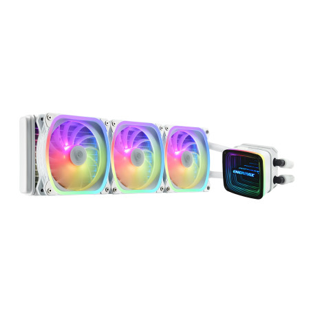 Enermax ELC-AQFA360-SQA-W sistema di raffreddamento per computer Processore Kit di raffreddamento a liquido 12 cm Bianco 1 pz