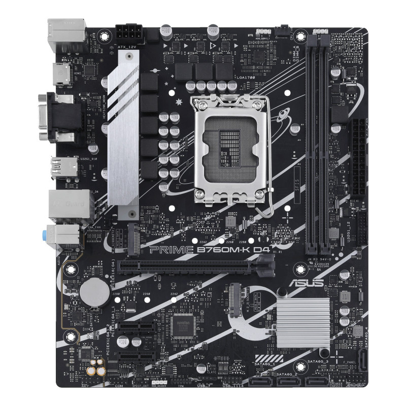 ASUS PRIME B760M-K D4 Intel B760 LGA 1700 micro ATX ASUS PRIME B760M-K D4 Intel B760 LGA 1700 micro ATX