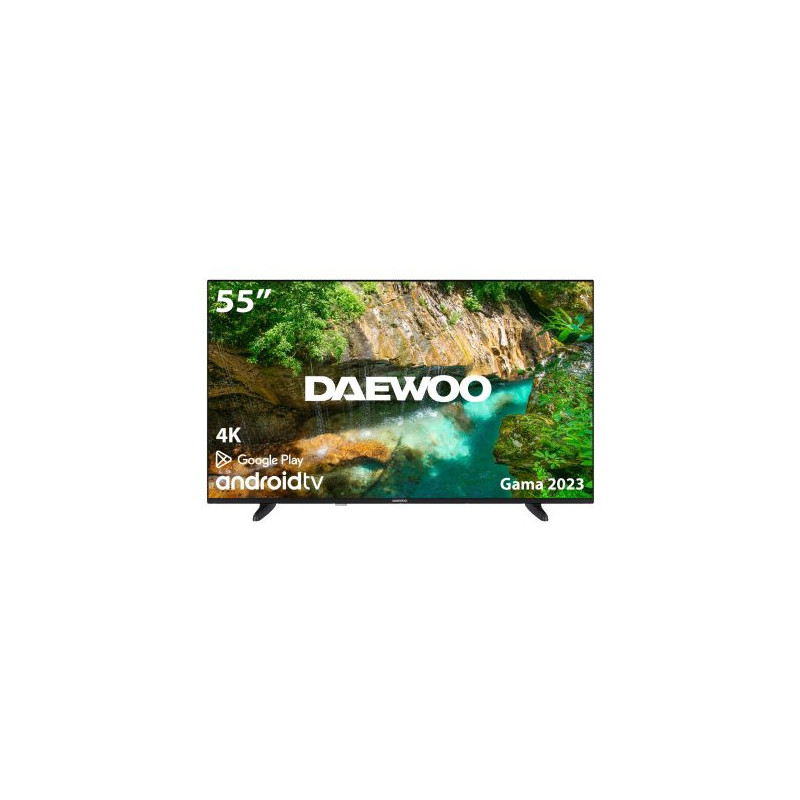 Daewoo 55DM62UA TV 139,7 cm (55") 4K Ultra HD Smart TV Wi-Fi Nero Daewoo 55DM62UA TV 139,7 cm (55") 4K Ultra HD Smart TV Wi-Fi Nero