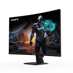 GIGABYTE GS27FC 27" Monitor da Gioco Curvo FHD - 1920 x 1080, 1500R, 180Hz, 1 ms, 250 cd/m², FreeSync Premium, HDR Ready, HDMI
