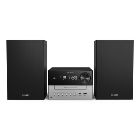 Philips TAM3205M2/77 set audio da casa Microsistema audio per la casa 20 W Nero, Argento