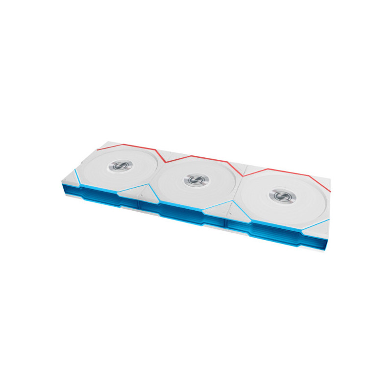 Lian Li 12TLLCD1W3W Case per computer Ventilatore 12 cm Bianco 1 pz
