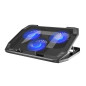 NATEC Oriole base di raffreddamento per laptop 43,9 cm (17.3") 1280 Giri/min Nero