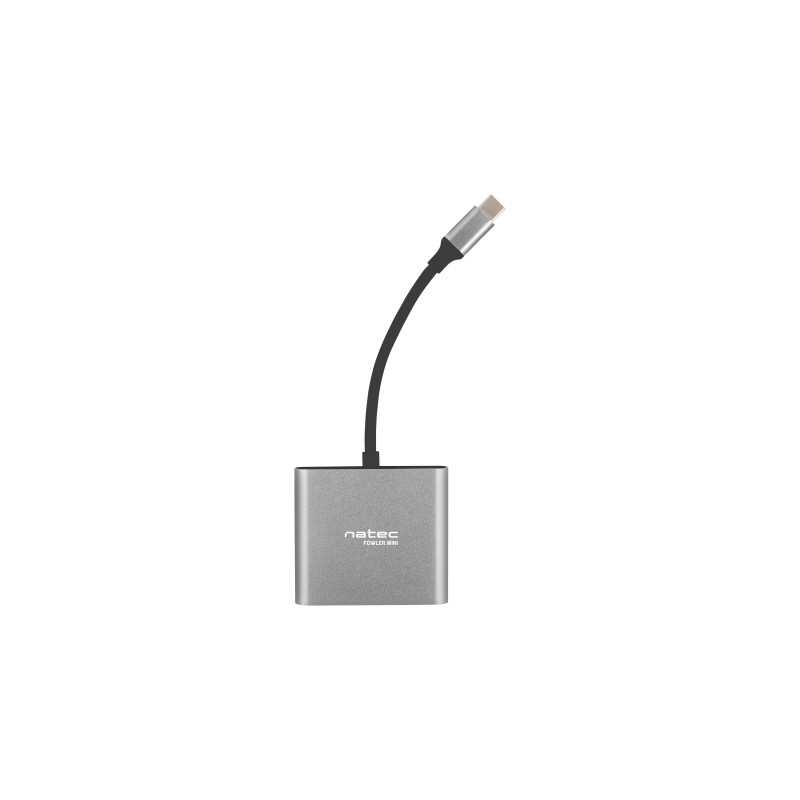 NATEC Fowler Mini USB 2.0 Type-C Grigio NATEC Fowler Mini USB 2.0 Type-C Grigio